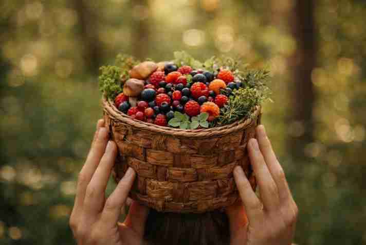 sustainable-lifestyle-foraging